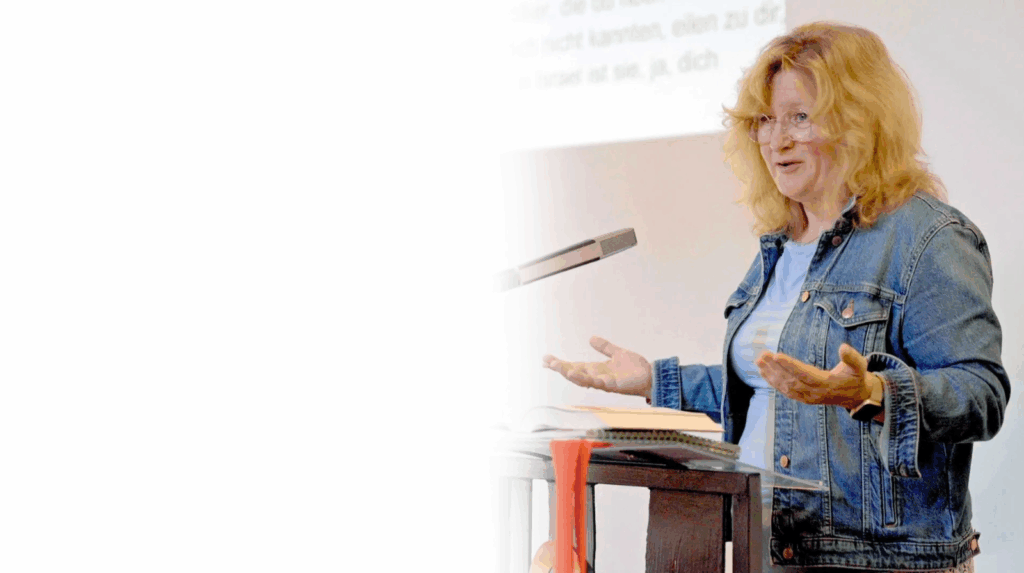 Anja Bär am Rednerpult